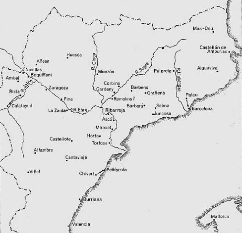 Los conventos templarios en el Reino de Aragón